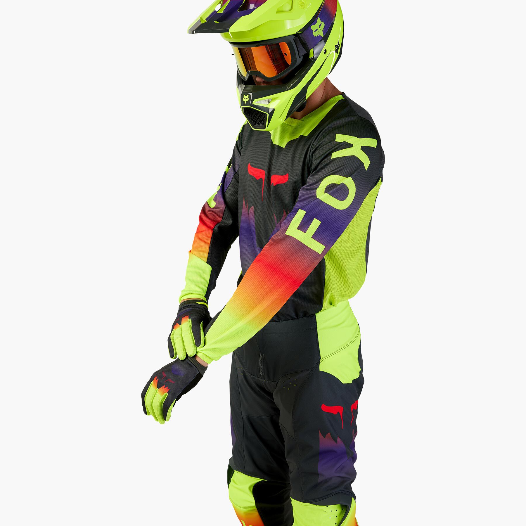 Traje motocross best sale fox mujer
