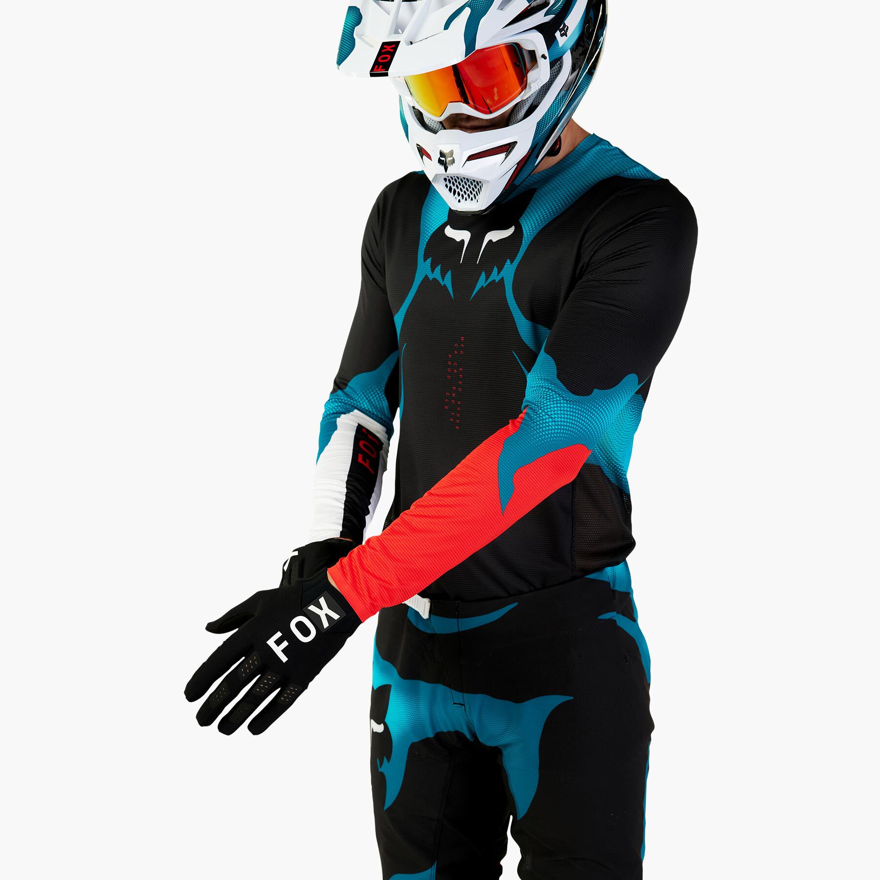Traje de discount motocross fox completo