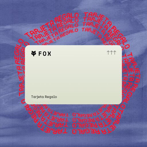 Fox Racing Gift Card with stylized text calling out Gift Cards