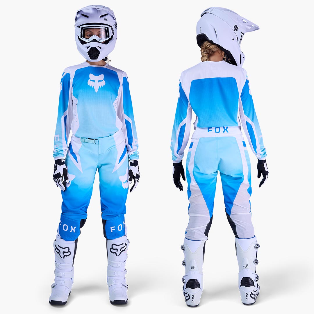 180 Shield — White/Blue